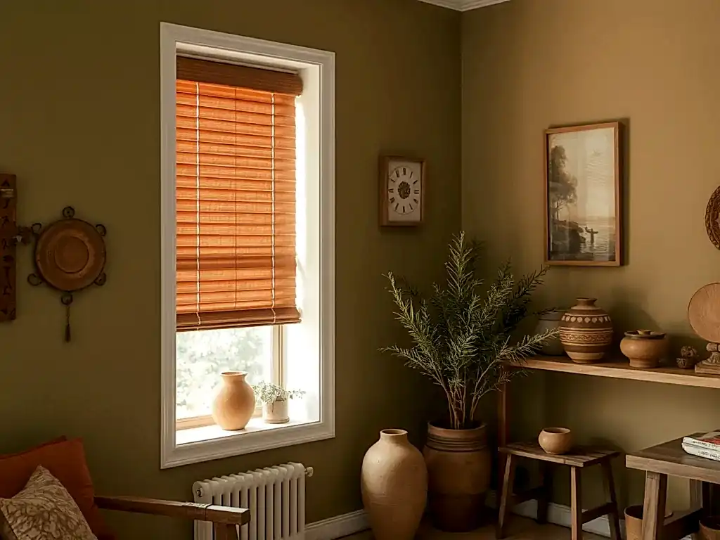 Earthy Tones in 2025: Embracing Nature’s Warmth in Your Home Earthy Window Village Blinds and Shutters